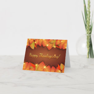 Happy Thanksgiving Holiday Card