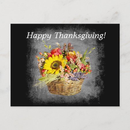 Happy Thanksgiving! Holiday Postcard
