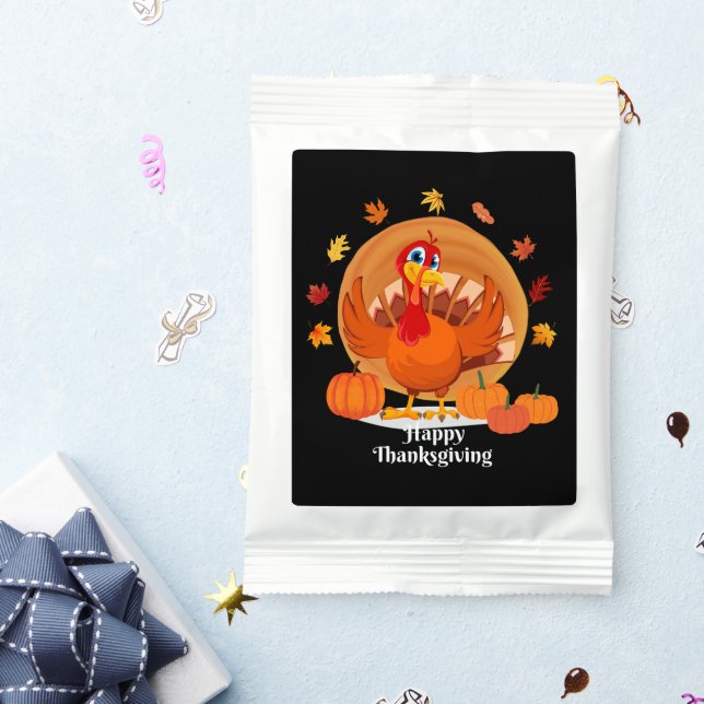 Happy Thanksgiving Hot Chocolate Drink Mix (Packets)
