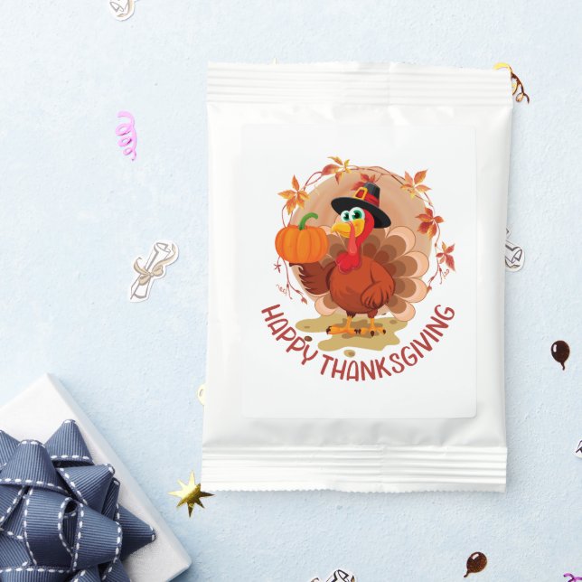 Happy Thanksgiving Hot Chocolate Drink Mix (Packets)