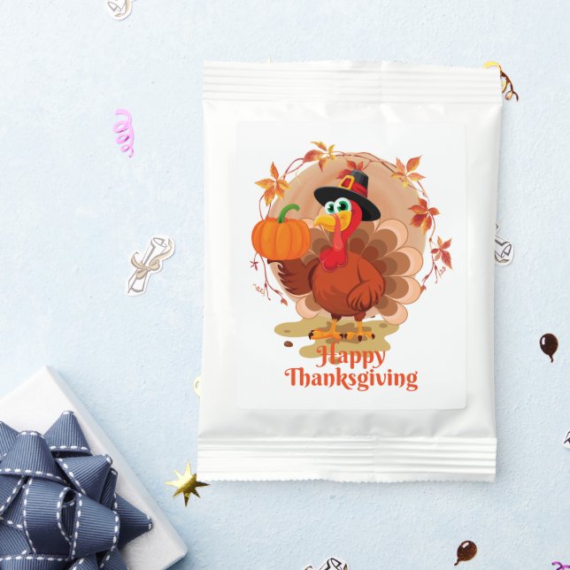 Happy Thanksgiving Hot Chocolate Drink Mix (Packets)