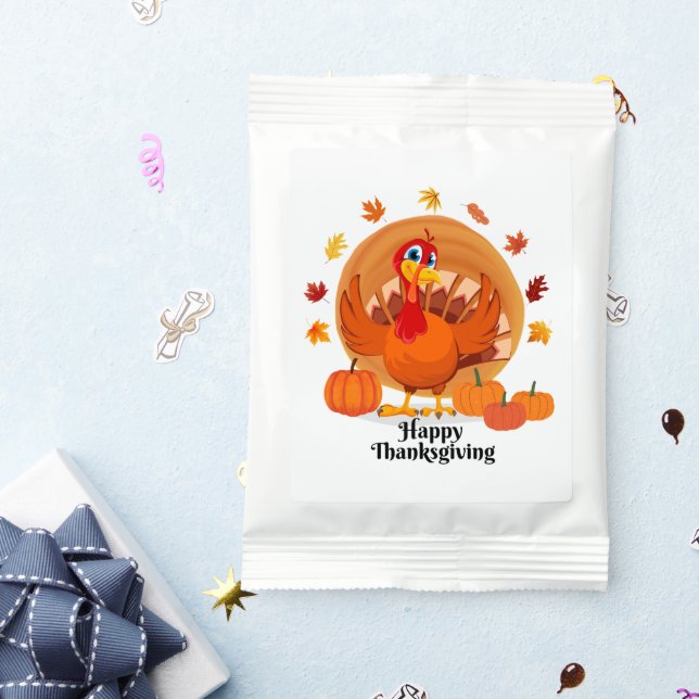 Happy Thanksgiving Hot Chocolate Drink Mix (Packets)
