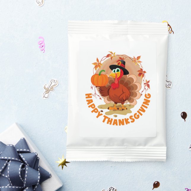 Happy Thanksgiving Hot Chocolate Drink Mix (Packets)