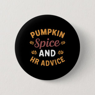 Happy Thanksgiving Hr Turkey Day Blessed Human Res Button