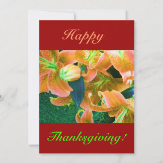 Happy Thanksgiving II Invitation