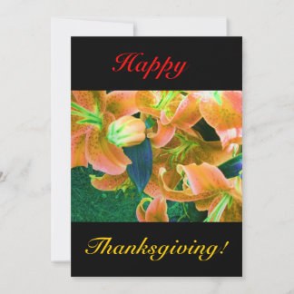 Happy Thanksgiving Invitation