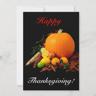 Happy Thanksgiving Invitation