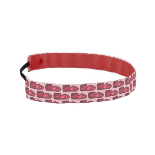 Happy Thanksgiving Jellied Canned Cranberry Sauce Athletic Headband