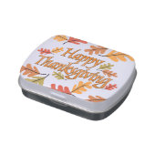 Happy Thanksgiving Jelly Belly Candy Tin (Side)