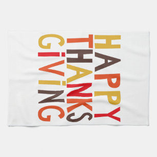 Happy Thanksgiving! Kitchen Towel