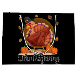 Happy Thanksgiving Large Gift Bag