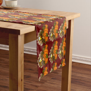 Happy Thanksgiving Long Table Runner