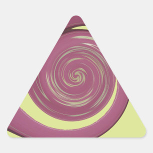 Happy Thanksgiving Lovely Amazing Text Art Design Triangle Sticker