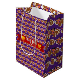 Happy Thanksgiving Medium Gift Bag
