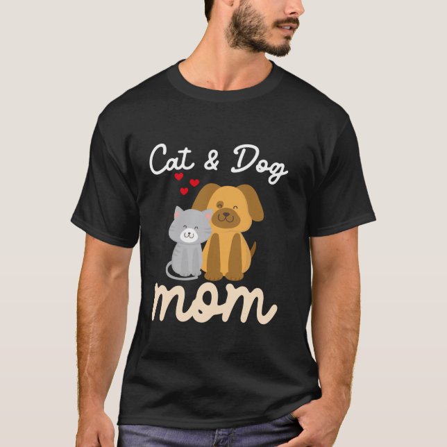 Happy Thanksgiving Men Women Kids Outfit Cat Dog M T-Shirt (Front)