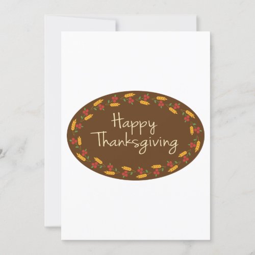 Happy Thanksgiving Message Invitation