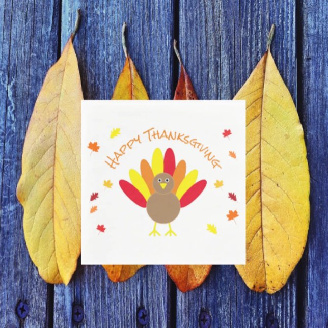Happy Thanksgiving Napkins (Creator Uploaded)