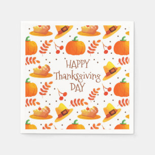 Happy Thanksgiving Napkins