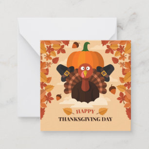 Happy Thanksgiving Note Card
