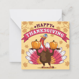 Happy Thanksgiving Note Card