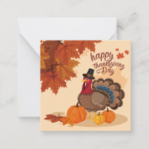 Happy Thanksgiving Note Card