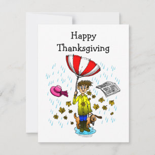 Happy Thanksgiving Note Card