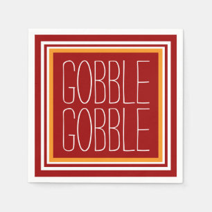 Happy Thanksgiving Paper Napkins