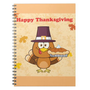 Happy Thanksgiving Pie Notebook
