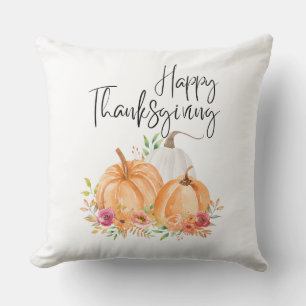 Happy Thanksgiving Pillow