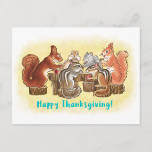 Happy Thanksgiving! Postcard