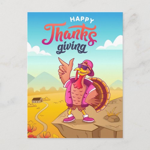 Happy Thanksgiving  Postcard