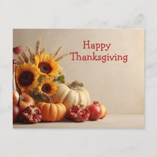 Happy Thanksgiving, Postcard