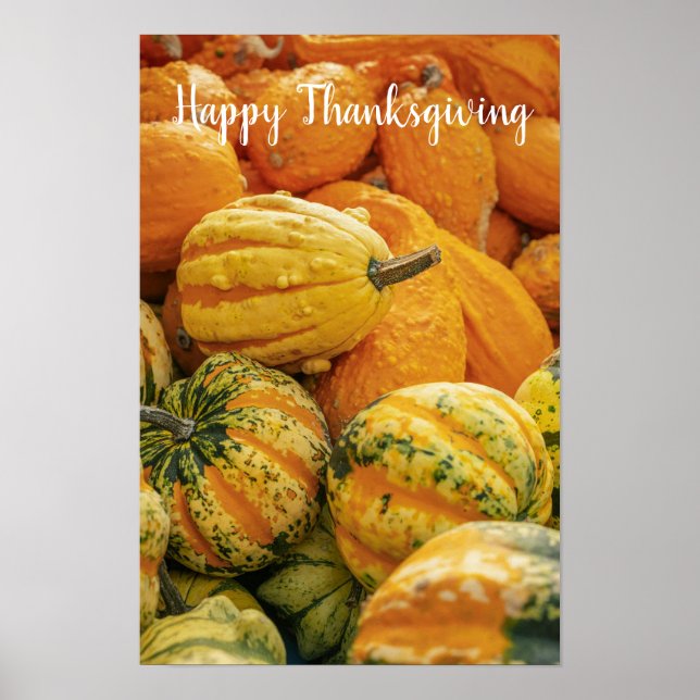 Happy Thanksgiving Poster (Front)