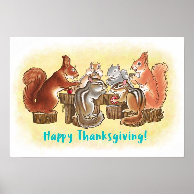 Happy Thanksgiving! Poster (Front)