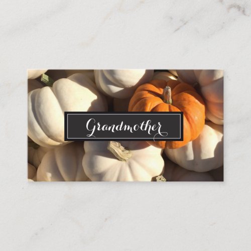 Happy Thanksgiving  pumpkin table place setting Place Card