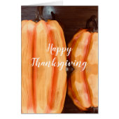 Happy Thanksgiving Pumpkins Holiday (Front)