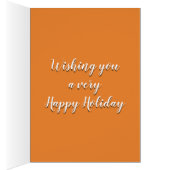 Happy Thanksgiving Pumpkins Holiday (Inside (Right))