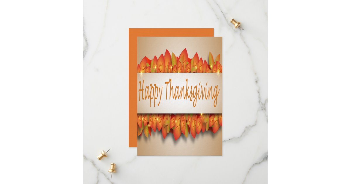 Happy Thanksgiving Save The Date Zazzle