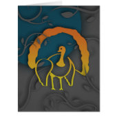 Happy Thanksgiving Shadow Turkey (Front)
