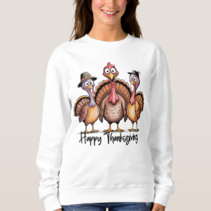 Happy Thanksgiving Shirt Fall Holiday Turkey Day