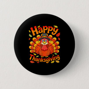 Happy Thanksgiving Shirt Men Women Kids Family Tur Button