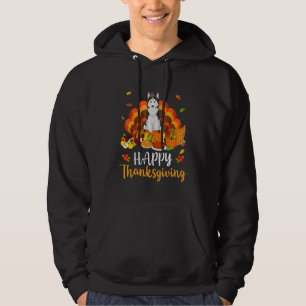 Happy Thanksgiving Siberian Husky Dog Turkey Pet Hoodie