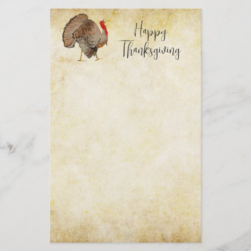 Happy Thanksgiving Stationery