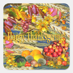Happy Thanksgiving ~ Sticker