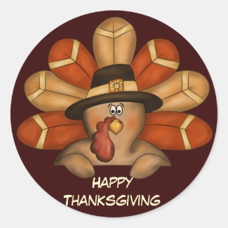 Happy Thanksgiving Sticker