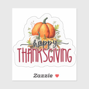 Happy Thanksgiving Sticker
