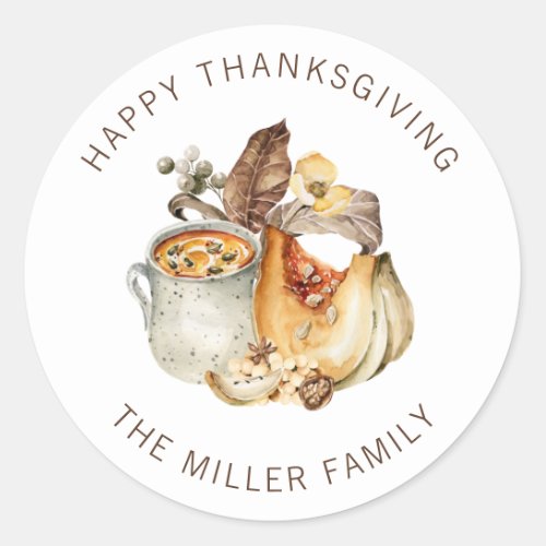 Happy Thanksgiving Sticker