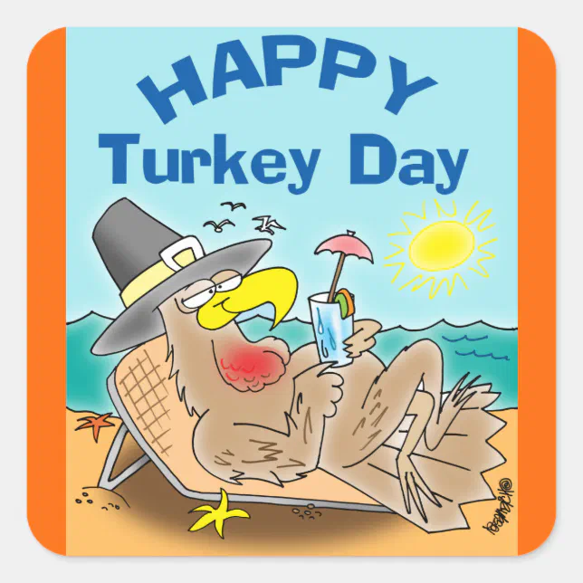 Happy Thanksgiving Stickers Zazzle