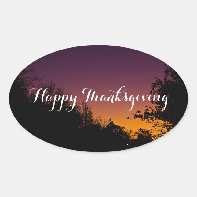 Happy Thanksgiving Stickers by RoseWrites (Front)
