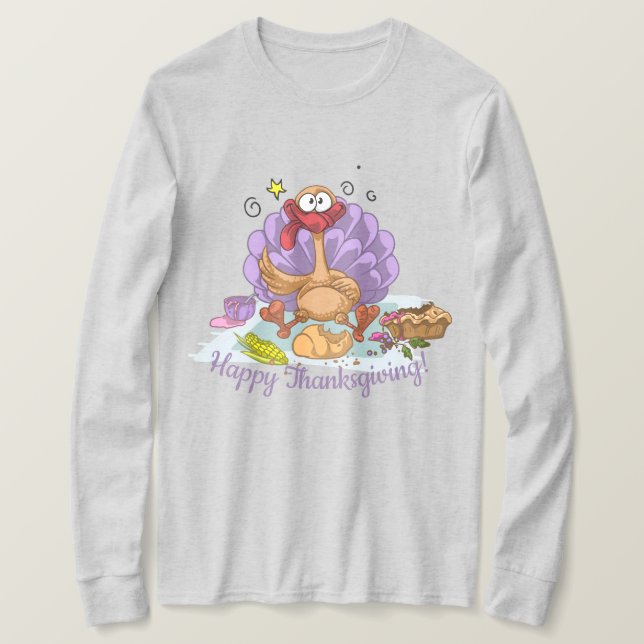 Happy Thanksgiving T-Shirt (Design Front)